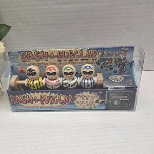 New Bash a Burglar House of Marbles Marble Shooting Skill Rare Game England Gift